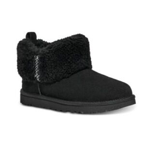 UGG Classic Ultra Mini Braid Slip-On Booties